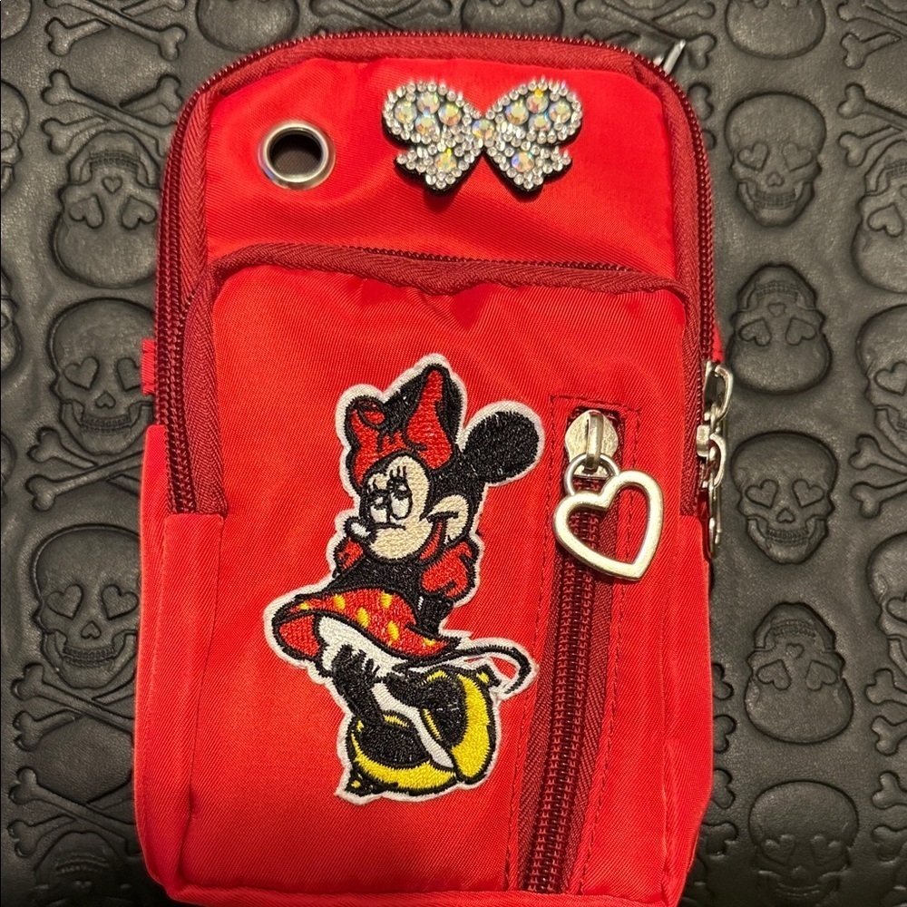 Minnie Mouse Red Crossbody Bag